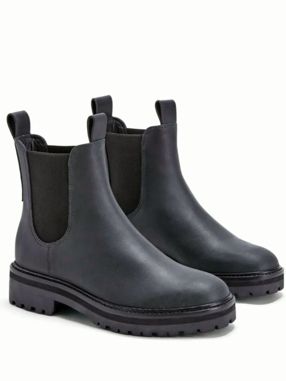 Everlane Lug Chelsea Boot Black